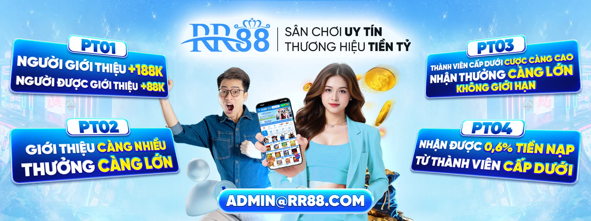 RR88 promotion — referrer reward